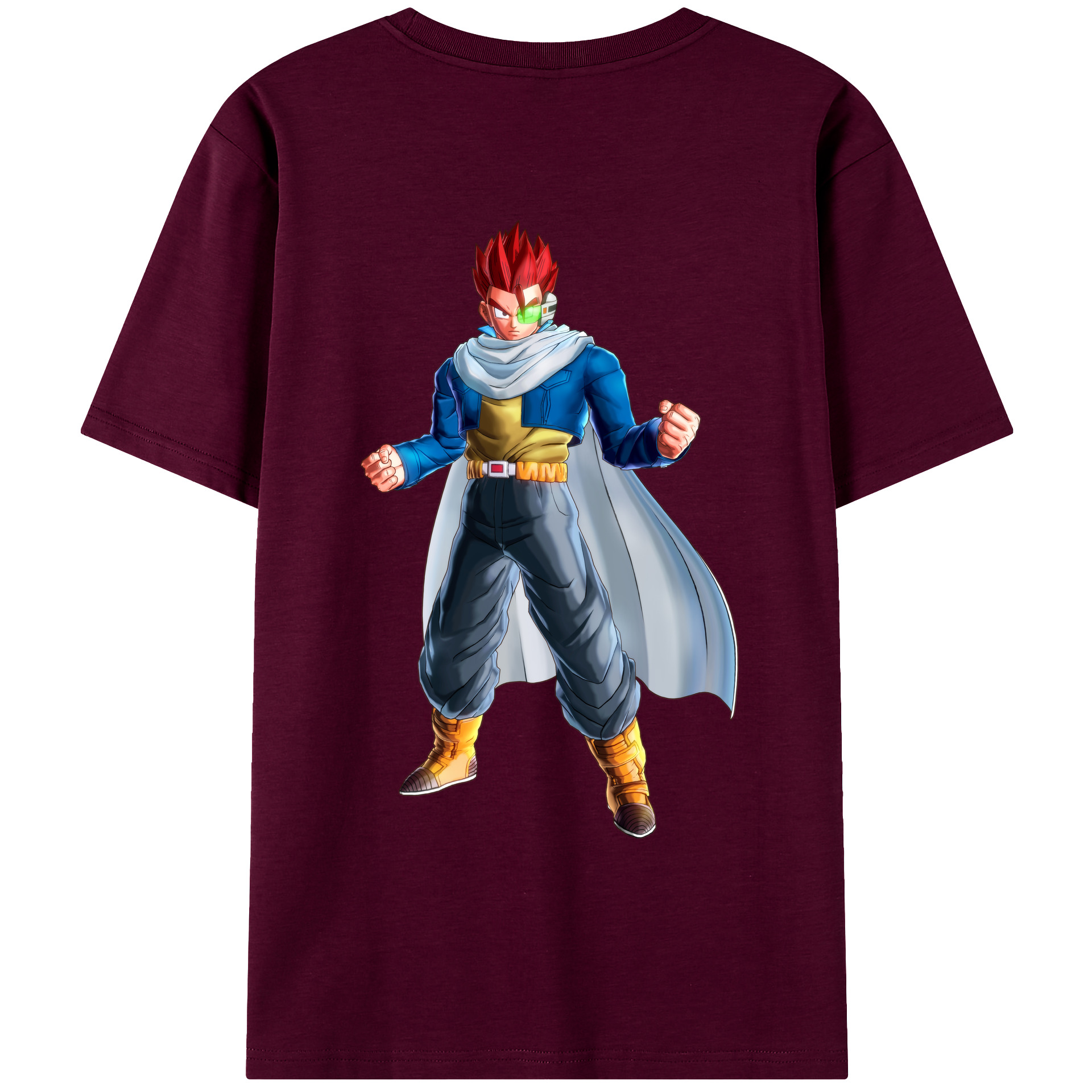 （画像用） ドラゴンボール 孫 悟飯（そんごはん）DRAGON BALL Son Gohan レディース半袖Tシャツ(バックプリント)